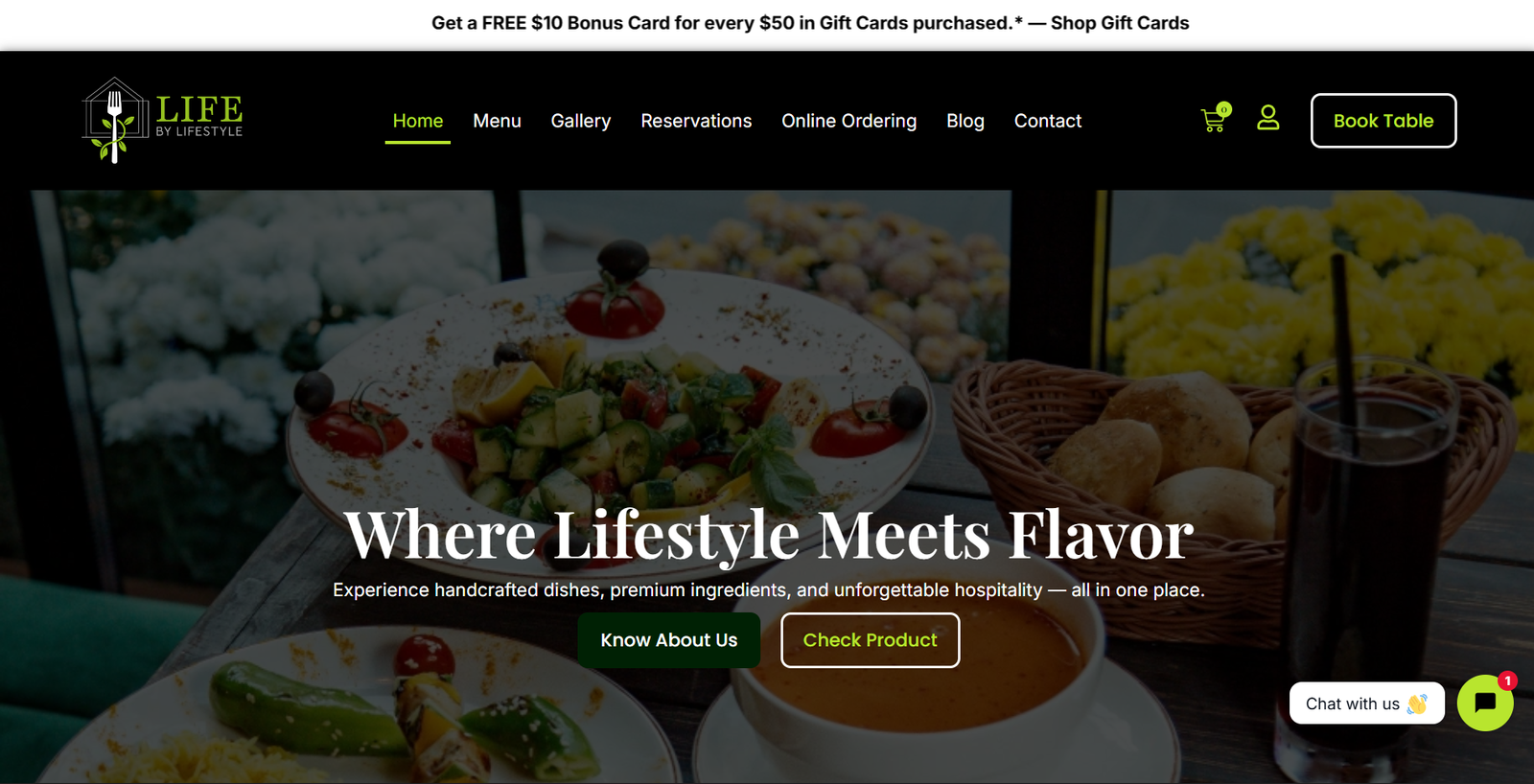 Life by Lifestyle website Screenshot